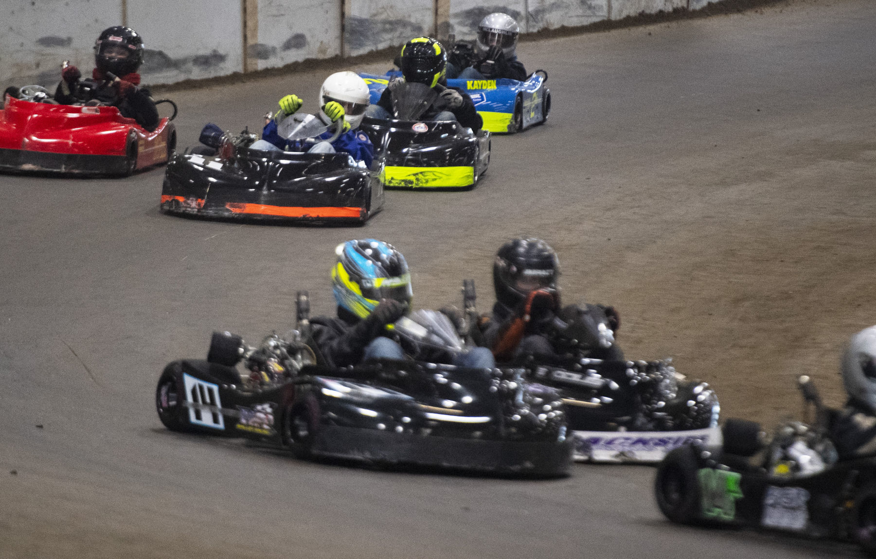 Go-Kart racing, 12.30